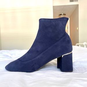 Cole Haan suede leather booties